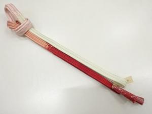 未使用品　正絹　手組帯締め